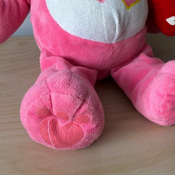 Care Bears “Love-a-Lot” Pink Bear with Heart ♥️ 🐻 - Picture 4 of 9
